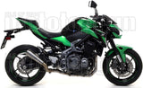 Sistema De Escape Completo Sin Catalizador Y Con Homologación Acústica Pro-Race Nichrom Acero - Arrow Special Parts Compatible Con Kawasaki Z 900 (2017-2019)