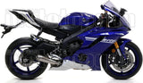 Sistema De Escape Completo Sin Catalizador Y Con Homologación Acústica Pro-Race Nichrom Acero - Arrow Special Parts Compatible Con Yamaha Yzf-R6 (2017-2021)