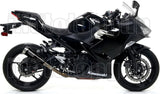 Sistema De Escape Completo Sin Catalizador Y Con Homologación Acústica Pro-Race Nichrom Negro Acero - Arrow Special Parts Compatible Con Kawasaki Ninja 400 (2018-2021)