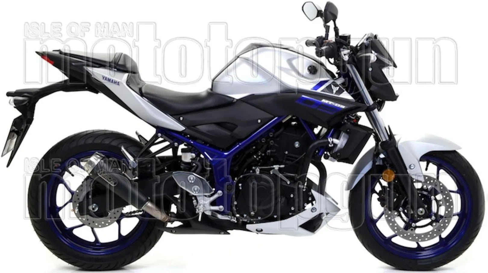 Tubo De Escape Con Homologación Acústica Pro-Race Nichrom Negro Acero - Arrow Special Parts Compatible Con Yamaha Mt-03 (2016-2017)