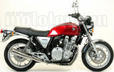 Tubo De Escape Con Homologación Acústica Pro-Racing Nichrom Acero - Arrow Special Parts Compatible Con Honda Cb 1100 (2013-2016)