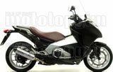 Tubo De Escape Sin Catalizador Y Con Homologación Acústica Race-Tech Aluminio Carbono - Arrow Special Parts Compatible Con Honda Integra 750 Dct (2014-2020)