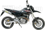 Sistema De Escape Completo Sin Catalizador Y Con Homologación Acústica Thunder Aluminio Acero - Arrow Special Parts Compatible Con Honda Fmx 650 (2005-2008)