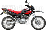 Sistema De Escape Completo Sin Catalizador Y Con Homologación Acústica Thunder Aluminio Acero - Arrow Special Parts Compatible Con Honda Xr 125 L (2004-2005)