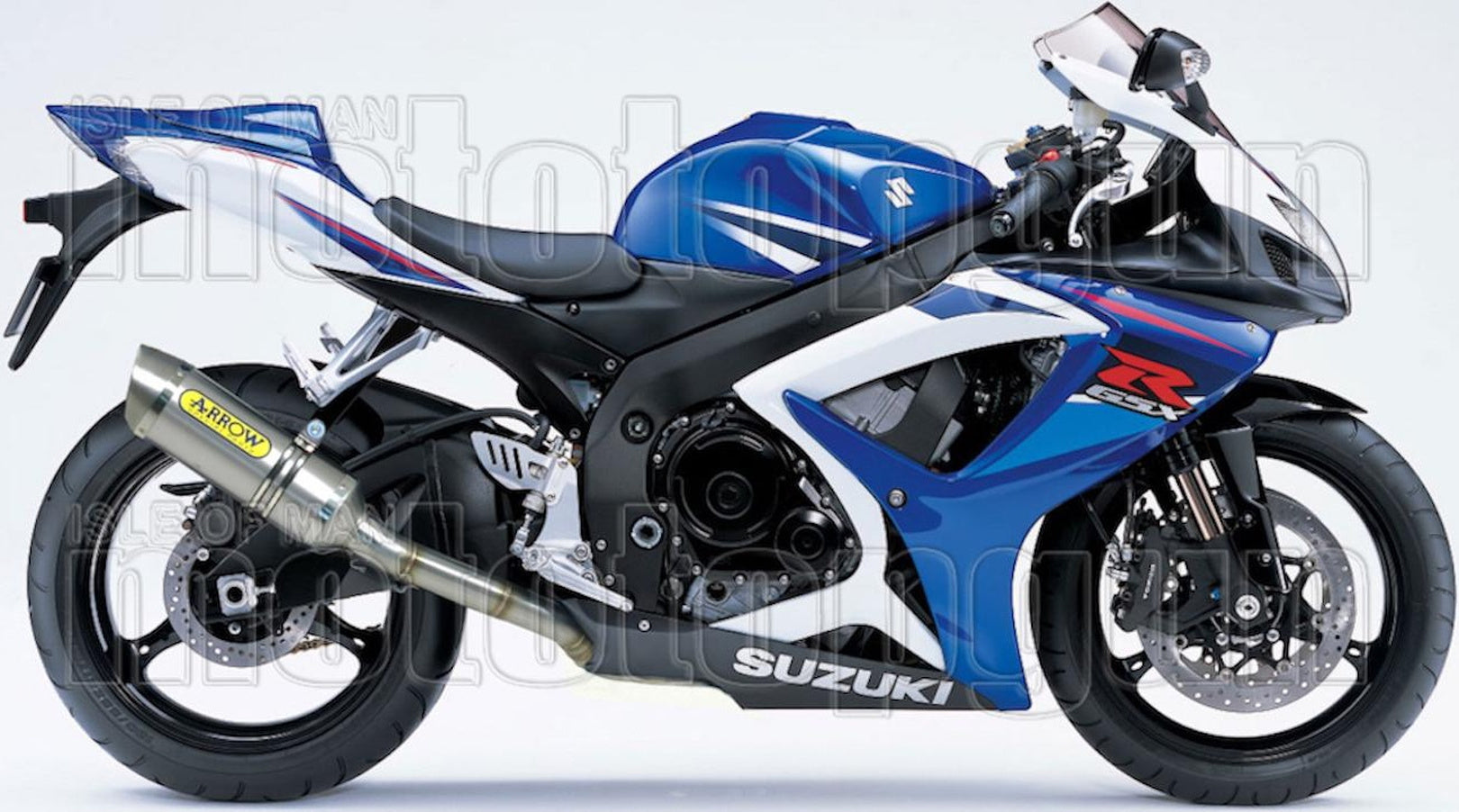 Complete Non-Catalytic Exhaust System With Sound Certification Thunder Aluminium Stainless Steel - Arrow Special Parts Compatible With Suzuki Gsx-R 600 Ie (2006-2007)