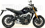 Sistema De Escape Completo Con Catalizador Y Homologación Acústica Thunder Titanio Carbono - Arrow Special Parts Compatible Con Yamaha Tracer 900 Gt (2018-2020)