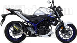 Tubo De Escape Con Homologación Acústica Thunder Carbono Carbono - Arrow Special Parts Compatible Con Yamaha Yzf-R3 (2015-2017)