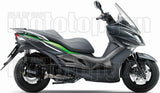Sistema De Escape Completo Sin Catalizador Y Con Homologación Acústica Urban Aluminio Negro Acero Negro - Arrow Special Parts Compatible Con Kawasaki J 125 (2016)