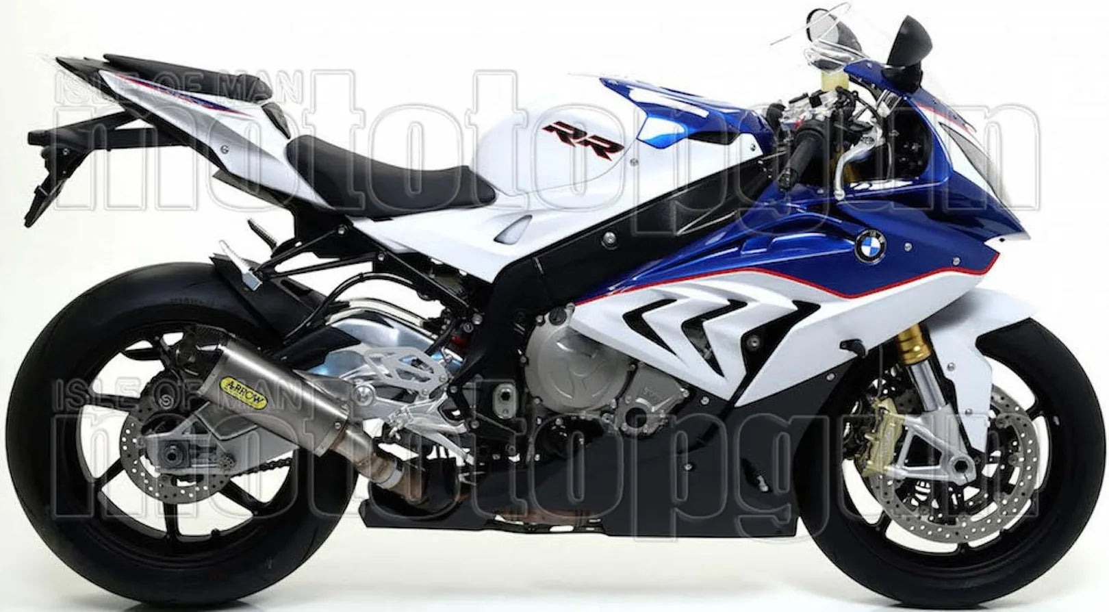 Sistema De Escape Completo Sin Catalizador Y Sin Homologación Acústica Works Competition Basso Titanio Carbono - Arrow Special Parts Compatible Con Bmw S 1000 Rr (2015-2018)