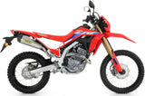 Tubo De Escape Sin Catalizador Y Con Homologación Acústica X-Kone Nichrom Carbono - Arrow Special Parts Compatible Con Honda Crf 300 L (2021-2024)
