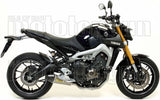 Sistema De Escape Completo Con Catalizador Y Homologación Acústica X-Kone Nichrom Carbono - Arrow Special Parts Compatible Con Yamaha Tracer 900 Gt (2018-2020)