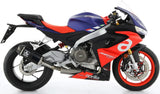 Sistema De Escape Completo Con Catalizador Y Homologación Acústica Indy-Race Carbono Carbono - Arrow Special Parts Compatible Con Aprilia Tuono 660 (2021-2024)