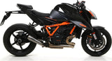 Tubo De Escape Con Homologación Acústica Pro-Race Titanio Titanio - Arrow Special Parts Compatible Con Ktm 1290 Superduke R (2020-2023)