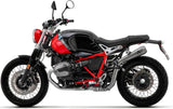 Tubo De Escape Con Homologación Acústica Pro-Race Titanio Titanio - Arrow Special Parts Compatible Con Bmw R Nine T 1200 Scrambler (2021-2024)