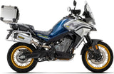 Tubo De Escape Con Homologación Acústica Race-Tech Aluminio Carbono - Arrow Special Parts Compatible Con Cfmoto 800 Mt Sport (2022-2023)