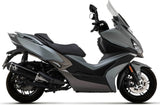 Tubo De Escape Con Catalizador Y Homologación Acústica Urban Aluminio Negro Aluminio Negro - Arrow Special Parts Compatible Con Kymco Xciting 400 I S (2021-2024)