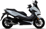 Sistema De Escape Completo Sin Catalizador Y Con Homologación Acústica Urban Aluminio Negro Aluminio Negro - Arrow Special Parts Compatible Con Honda Forza 125 (2021-2024)