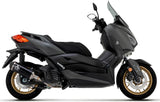 Sistema De Escape Completo Con Catalizador Y Homologación Acústica Urban Aluminio Negro Acero Negro - Arrow Special Parts Compatible Con Yamaha X-Max 125 (2021-2024)