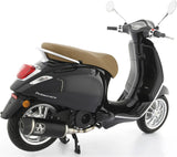 Sistema De Escape Completo Con Catalizador Y Homologación Acústica Race-Tech Aluminio Negro Carbono - Arrow Special Parts Compatible Con Piaggio Vespa Sprint 125 3V (2021-2023)