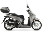 Tubo De Escape Con Catalizador Y Homologación Acústica Urban Aluminio Negro Acero Negro - Arrow Special Parts Compatible Con Honda Sh 350 (2021-2023)
