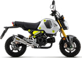 Sistema De Escape Completo Sin Catalizador Y Con Homologación Acústica X-Kone Nichrom Carbono - Arrow Special Parts Compatible Con Honda Msx 125 Grom (2021-2024)