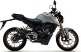 Sistema De Escape Completo Sin Catalizador Y Con Homologación Acústica X-Kone Nichrom Negro Carbono - Arrow Special Parts Compatible Con Honda Cb 125 R (2021-2024)