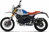 Tubo De Escape Con Homologación Acústica Explorer Aluminio Negro Fondo Carby - Arrow Special Parts Compatible Con Bmw R12 G - S (2025-2026)