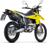Tubo De Escape Con Homologación Acústica Explorer Aluminio Negro Fondo Carby - Arrow Special Parts Compatible Con Suzuki Dr-Z4S (2025-2026)