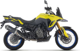 Tubo De Escape Con Homologación Acústica Explorer Aluminio Negro Fondo Carby - Arrow Special Parts Compatible Con Suzuki V-Strom 800 De (2025-2026)