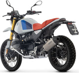 Sistema De Escape Completo Sin Catalizador Y Con Homologación Acústica Explorer Titanio Fondo Carby - Arrow Special Parts Compatible Con Bmw R12 G - S (2025-2026)