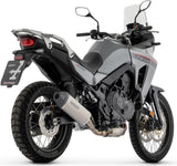 Tubo De Escape Con Homologación Acústica Explorer Titanio Fondo Carby - Arrow Special Parts Compatible Con Honda Xl 750 Transalp (2023-2024)