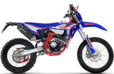 Tubo De Escape Con Homologación Acústica Icon Aluminio Negro - Arrow Special Parts Compatible Con Beta Rr 125 4T Enduro - Motard (2024-2025)