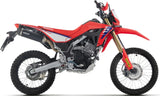 Tubo De Escape Sin Homologación Acústica Icon Aluminio Negro Fondo Carby - Arrow Special Parts Compatible Con Honda Crf 300 L (2025-2026)