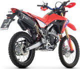 Tubo De Escape Sin Homologación Acústica Icon Aluminio Negro Fondo Carby - Arrow Special Parts Compatible Con Honda Crf 300 L (2025-2026)