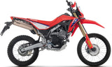 Tubo De Escape Sin Homologación Acústica Icon Titanio Fondo Carby - Arrow Special Parts Compatible Con Honda Crf 300 L (2025-2026)