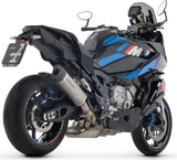 Sistema De Escape Completo Sin Catalizador Y Con Homologación Acústica Indy-Race Evo Titanio Fondo Carby - Arrow Special Parts Compatible Con Bmw M 1000 Xr (2025-2026)