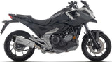 Tubo De Escape Con Homologación Acústica Indy-Race Evo Titanio Fondo Carby - Arrow Special Parts Compatible Con Honda Nc 750 X (2025-2026)