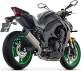 Tubo De Escape Con Homologación Acústica Indy-Race Evo Titanio Fondo Carby - Arrow Special Parts Compatible Con Kawasaki Z 1100 Se (2025-2026)
