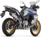 Tubo De Escape Con Homologación Acústica Indy-Race Evo Titanio Carbono - Arrow Special Parts Compatible Con Voge Valico 900 Dsx (2024)