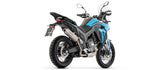 Sistema De Escape Completo Sin Catalizador Y Con Homologación Acústica Indy Race Evo Titanio Fondo Acero - Arrow Special Parts Compatible Con Morbidelli T502X (2026)