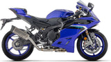 Sistema De Escape Completo Sin Catalizador Y Con Homologación Acústica Indy-Race Evo Titanio Fondo Carby - Arrow Special Parts Compatible Con Yamaha Yzf R9 (2025)