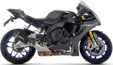 Tubo De Escape Con Homologación Acústica Indy-Race Evo Aluminio Negro Fondo Carby - Arrow Special Parts Compatible Con Yamaha Yzf-R1 1000 (2025)