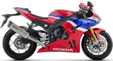 Sistema De Escape Completo Sin Catalizador Y Con Homologación Acústica Indy-Race Evo Titanio Fondo Carby - Arrow Special Parts Compatible Con Honda Cbr 1000 Rr - R (2024-2026)