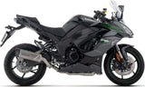 Sistema De Escape Completo Sin Catalizador Y Con Homologación Acústica Indy-Race Evo Titanio Fondo Carby - Arrow Special Parts Compatible Con Kawasaki Ninja 1100 Sx (2025-2026)