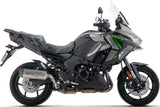 Sistema De Escape Completo Sin Catalizador Y Con Homologación Acústica Indy-Race Evo Titanio Fondo Carby - Arrow Special Parts Compatible Con Kawasaki Versys 1100 (2025-2026)