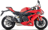Tubo De Escape Con Homologación Acústica Indy-Race Evo Titanio Fondo Carby - Arrow Special Parts Compatible Con Qj Motor Srk 800 Rr (2024-2025)