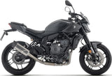 Sistema De Escape Completo Sin Catalizador Y Con Homologación Acústica Indy-Race Evo Titanio Fondo Carby - Arrow Special Parts Compatible Con Yamaha Mt-07 (2025-2026)