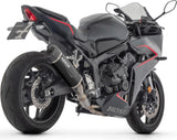 Sistema De Escape Completo Con Catalizador Y Homologación Acústica Indy-Race Evo Aluminio Negro Fondo Carby - Arrow Special Parts Compatible Con Honda Cbr 650 R (2024-2026)