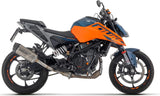 Tubo De Escape Con Homologación Acústica Indy-Race Titanio Carbono - Arrow Special Parts Compatible Con Ktm 390 Duke (2024-2026)