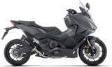 Tubo De Escape Con Homologación Acústica Indy-Race Evo Aluminio Negro Fondo Carby - Arrow Special Parts Compatible Con Honda Forza 750 (2025-2026)